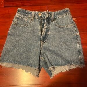Brand new jorts size 000 W23 “ultra high rise 90s shorts.”